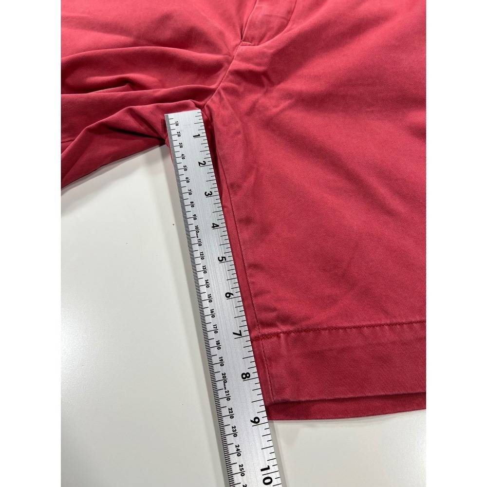 Polo Ralph Lauren Shorts Classic Fit Pima Cotton Pink/Red Men's 33 / 9" Inseam - Picture 6 of 10